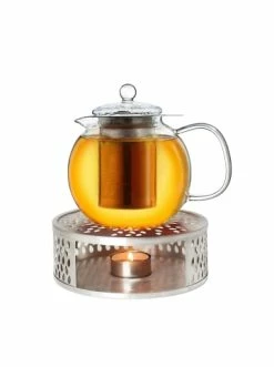 Am billigsten 💯 Kaffee- & Teegeschirr Creano 1x Teekanne 850ml "Schnabel" Mit Edelstahlsieb Und 1x Edelstahl-Stövchen Günstig Kaufen ❤️