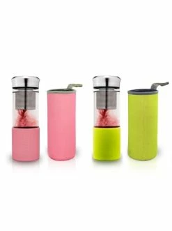 Bester Verkauf 😍 Gläser Creano 2er Set Creano "Teamaker" In Grün Und Rosa, 400ml Günstig Kaufen ⌛ -Günstiges Creano Geschäft creano 2er set creano teamaker in grun und rosa 400ml 1