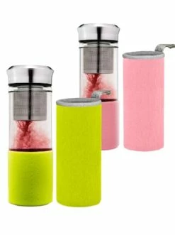 Bester Verkauf 😍 Gläser Creano 2er Set Creano "Teamaker" In Grün Und Rosa, 400ml Günstig Kaufen ⌛