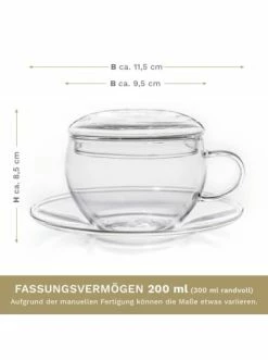 Blitzangebot ❤️ Kaffee- & Teegeschirr Creano 2er Set: Heißgetränketasse - 200ml Günstig Kaufen 🔔 -Günstiges Creano Geschäft creano 2er set heissgetranketasse 200ml 5