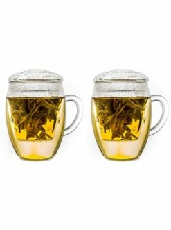 Günstiges Creano Geschäft 34 Angebote 🌟 Kaffee- & Teegeschirr Creano 2er Set: Teeglas "all-in-one" Mit Glasfilter - 400ml Günstig Kaufen 🔔
