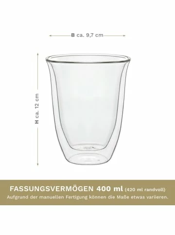 Aktion 🛒 Gläser Creano 2er-Set "Thermo-Gläser" DG-V Doppelwandig, 400ml Günstig Kaufen 😍 8 Aktion 🛒 Gläser Creano 2er-Set "Thermo-Gläser" DG-V Doppelwandig, 400ml Günstig Kaufen 😍 - Image 6