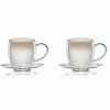 Angebote 🔥 Gläser Creano 2er Set Thermo-Tasse "Doppelwandtasse" Mit Untersetzer - 400ml Günstig Kaufen 🥰 -Günstiges Creano Geschäft creano 2er set thermo tasse doppelwandtasse mit untersetzer 400ml