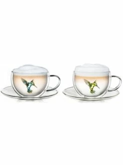 Top 10 🎉 Gläser Creano 2er Set Thermo-Tasse "Hummi" Mit Untersetzer In Blau/Grün" - 250ml Günstig Kaufen ❤️