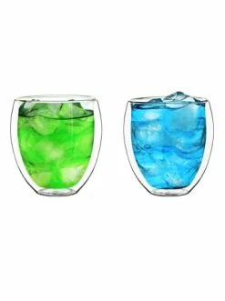 Brandneu 🎉 Gläser Creano 2er Set Thermoglas Dg-b "Doppelwandglas" - 400ml Günstig Kaufen 🎉