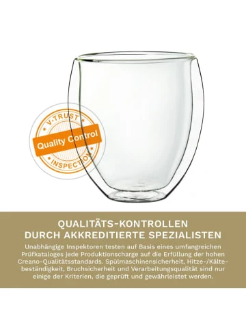 Billig 🤩 Gläser Creano 2er Set Thermoglas Dg-b "Kaffeeglas/Teeglas" - 250ml Günstig Kaufen 🎁 6 Billig 🤩 Gläser Creano 2er Set Thermoglas Dg-b "Kaffeeglas/Teeglas" - 250ml Günstig Kaufen 🎁 - Image 4