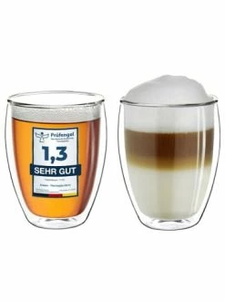 Bestes Angebot 🧨 Gläser Creano 2er Set Thermoglas Dg-h "Doppelwandglas" - 400ml Günstig Kaufen 🧨
