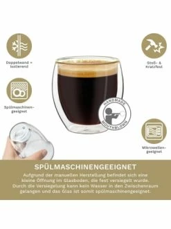Am billigsten 🤩 Gläser Creano 2er Set Thermoglas "Espressoglas" - 100ml Günstig Kaufen 🧨 -Günstiges Creano Geschäft creano 2er set thermoglas espressoglas 100ml 2