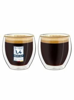 Am billigsten 🤩 Gläser Creano 2er Set Thermoglas "Espressoglas" - 100ml Günstig Kaufen 🧨