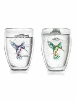 Bester Verkauf 👏 Gläser Creano 2er Set Thermoglas "Hummi" In Grün/Blau" - 250ml Günstig Kaufen ❤️