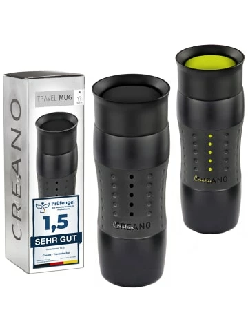 Beste Bewertungen von 🥰 Gläser Creano 2x Creano Travel-Mug 400ml Schwarz + Grün Isolierend Aus Edelstahl Günstig Kaufen 😉 3 Beste Bewertungen von 🥰 Gläser Creano 2x Creano Travel-Mug 400ml Schwarz + Grün Isolierend Aus Edelstahl Günstig Kaufen 😉