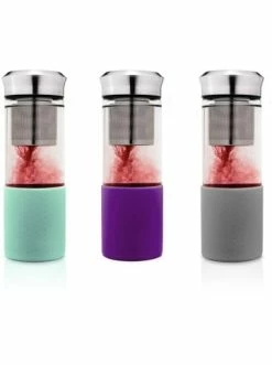 Top 10 💯 Gläser Creano 3er Set Creano "Teamaker" In Mint, Lila Und Grau, 400ml Günstig Kaufen 🥰