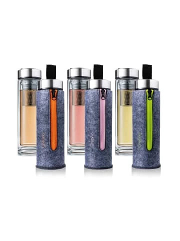 Neu 👏 Gläser Creano 3er Set Creano "Thermo-Teamaker" (Zipper Rosa, Orange, Grün), 400ml Günstig Kaufen 🎉 3 Neu 👏 Gläser Creano 3er Set Creano "Thermo-Teamaker" (Zipper Rosa, Orange, Grün), 400ml Günstig Kaufen 🎉