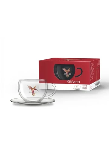 Schlussverkauf 🔥 Gläser Creano 3er Set Thermo-Tasse "Hummi"mit Untersetzer In Bunt - 250ml Günstig Kaufen 🎁 6 Schlussverkauf 🔥 Gläser Creano 3er Set Thermo-Tasse "Hummi"mit Untersetzer In Bunt - 250ml Günstig Kaufen 🎁 - Image 4