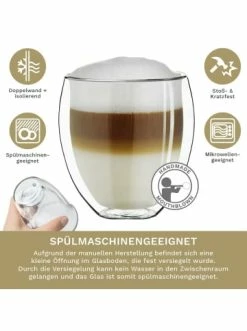 Top 10 🎁 Gläser Creano 4er Set Thermoglas Dg-b "Kaffeeglas/Teeglas" - 250ml Günstig Kaufen 🥰 11 Top 10 🎁 Gläser Creano 4er Set Thermoglas Dg-b "Kaffeeglas/Teeglas" - 250ml Günstig Kaufen 🥰 -Günstiges Creano Geschäft creano 4er set thermoglas dg b kaffeeglas teeglas 250ml 2