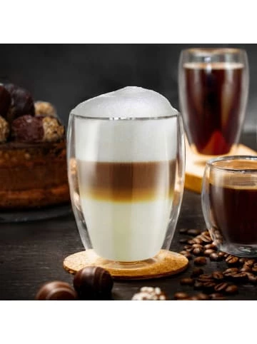 Schlussverkauf 🧨 Gläser Creano 4er Set Thermoglas Dg-h "Doppelwandglas" - 250ml Günstig Kaufen ⭐ 4 Schlussverkauf 🧨 Gläser Creano 4er Set Thermoglas Dg-h "Doppelwandglas" - 250ml Günstig Kaufen ⭐ - Image 2