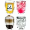 Schlussverkauf 🧨 Gläser Creano 4er Set Thermoglas Dg-h "Doppelwandglas" - 250ml Günstig Kaufen ⭐ -Günstiges Creano Geschäft creano 4er set thermoglas dg h doppelwandglas 250ml