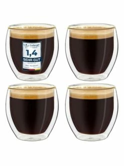 Bestpreis 😍 Gläser Creano 4er Set Thermoglas "Espressoglas" - 100ml Günstig Kaufen 🧨