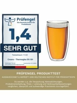 Bestes Angebot 🤩 Gläser Creano 6er Set Doppelwandgläser S-hoch, 250ml Günstig Kaufen 🎉 13 Bestes Angebot 🤩 Gläser Creano 6er Set Doppelwandgläser S-hoch, 250ml Günstig Kaufen 🎉 -Günstiges Creano Geschäft creano 6er set doppelwandglaser s hoch 250ml 4