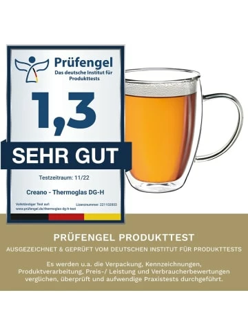 Am billigsten 👏 Gläser Creano 6er Set Doppelwandige Thermobecher Mit Henkel 400ml H-hoch Günstig Kaufen ✔️ 7 Am billigsten 👏 Gläser Creano 6er Set Doppelwandige Thermobecher Mit Henkel 400ml H-hoch Günstig Kaufen ✔️ - Image 5