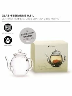 Bestes Angebot 🤩 Kaffee- & Teegeschirr Creano 8tlg. Set: Holz-Deko-Box + 6x ErblühTee Schwarzer Tee + Teekanne 500ml Günstig Kaufen 🧨 -Günstiges Creano Geschäft creano 8tlg set holz deko box 6x erbluhtee schwarzer tee teekanne 500ml 3