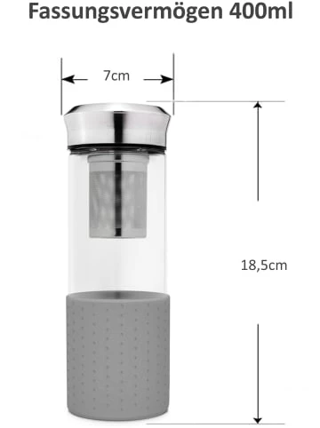 Top 10 🤩 Kaffee- & Teegeschirr Creano Creano "Teamaker" In Grau, 400ml + 3x Kräuter/Früchte Tee MIX 180gr Günstig Kaufen 🎁 6 Top 10 🤩 Kaffee- & Teegeschirr Creano Creano "Teamaker" In Grau, 400ml + 3x Kräuter/Früchte Tee MIX 180gr Günstig Kaufen 🎁 - Image 4