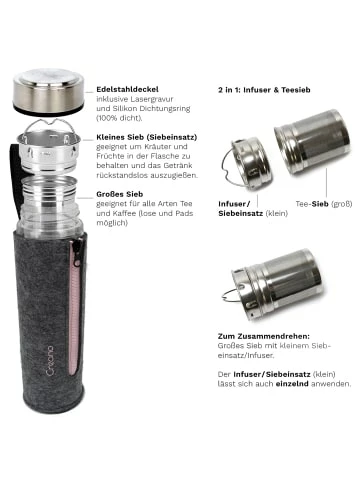 Rabatt 🔥 Gläser Creano Creano "Thermo-Teamaker" Mit Zipper In Grün, 400ml Günstig Kaufen ❤️ 8 Rabatt 🔥 Gläser Creano Creano "Thermo-Teamaker" Mit Zipper In Grün, 400ml Günstig Kaufen ❤️ - Image 6