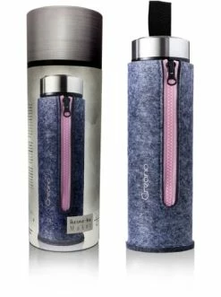 Bestpreis 🧨 Gläser Creano Creano "Thermo-Teamaker" Mit Zipper In Rosa, 400ml Günstig Kaufen 🔥 -Günstiges Creano Geschäft creano creano thermo teamaker mit zipper in rosa 400ml 3