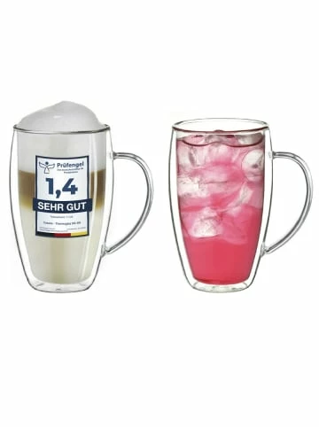 Großhandel 🤩 Gläser Creano Doppelwandige Gläser S-HH Mit Henkel 250ml Im 2er Set Mit Thermoeffekt Art.480 Günstig Kaufen ⌛ 3 Großhandel 🤩 Gläser Creano Doppelwandige Gläser S-HH Mit Henkel 250ml Im 2er Set Mit Thermoeffekt Art.480 Günstig Kaufen ⌛
