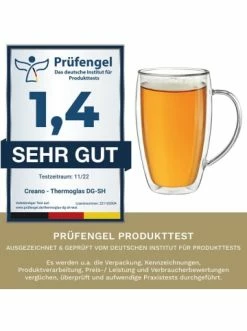 Angebote ❤️ Gläser Creano Doppelwandige Gläser S-HH Mit Henkel 250ml Im 4er Set Mit Thermoeffekt Art. 481 Günstig Kaufen 😉 13 Angebote ❤️ Gläser Creano Doppelwandige Gläser S-HH Mit Henkel 250ml Im 4er Set Mit Thermoeffekt Art. 481 Günstig Kaufen 😉 -Günstiges Creano Geschäft creano doppelwandige glaser s hh mit henkel 250ml im 4er set mit thermoeffekt art 481 4