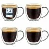Billig 🌟 Gläser Creano Espressogläser Mit Henkel Doppelwandig 4er Set 100ml Art.442 Günstig Kaufen 👍