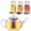 Bestes Angebot 🤩 Kaffee- & Teegeschirr Creano Glas-Teekanne 1.2l Mit Edelstahlsieb Und 3x 60g Kräuter/Früchte-Teemischungen Günstig Kaufen 😀 -Günstiges Creano Geschäft creano glas teekanne 1 2l mit edelstahlsieb und 3x 60g krauter fruchte teemischungen