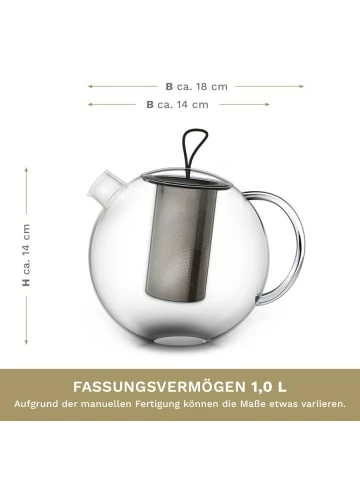 Top 10 🔔 Kaffee- & Teegeschirr Creano Glas Teekanne "Jumbo 1,0L" Aus Hitzebeständigem Glas Günstig Kaufen 🤩 7 Top 10 🔔 Kaffee- & Teegeschirr Creano Glas Teekanne "Jumbo 1,0L" Aus Hitzebeständigem Glas Günstig Kaufen 🤩 - Image 5