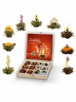 Top 10 ⌛ Lebensmittel Creano Holzpräsentbox "12er Teeblumen Weißtee & Schwarztee" Günstig Kaufen 🛒