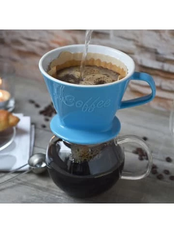 Bestpreis ⭐ Kaffee- & Teegeschirr Creano Porzellan Kaffee-Filter In Azurblau Günstig Kaufen 🛒 4 Bestpreis ⭐ Kaffee- & Teegeschirr Creano Porzellan Kaffee-Filter In Azurblau Günstig Kaufen 🛒 - Image 2