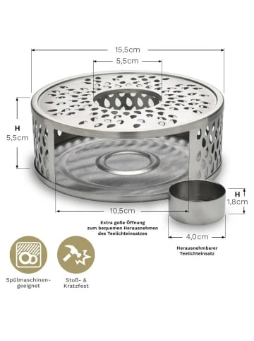 Bestpreis 💯 Kaffee- & Teegeschirr Creano Stövchen Günstig Kaufen 🧨 8 Bestpreis 💯 Kaffee- & Teegeschirr Creano Stövchen Günstig Kaufen 🧨 - Image 6