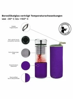 Angebote ✨ Kaffee- & Teegeschirr Creano Teebereiter "TeaMaker" In Lila - 400ml Günstig Kaufen 😀 9 Angebote ✨ Kaffee- & Teegeschirr Creano Teebereiter "TeaMaker" In Lila - 400ml Günstig Kaufen 😀 -Günstiges Creano Geschäft creano teebereiter teamaker in lila 400ml 2