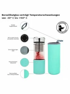 Top 10 ⌛ Kaffee- & Teegeschirr Creano Teebereiter "TeaMaker" In Türkis - 400ml Günstig Kaufen 🛒 9 Top 10 ⌛ Kaffee- & Teegeschirr Creano Teebereiter "TeaMaker" In Türkis - 400ml Günstig Kaufen 🛒 -Günstiges Creano Geschäft creano teebereiter teamaker in turkis 400ml 2