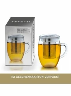 Beste Bewertungen von ✔️ Kaffee- & Teegeschirr Creano Teeglas "all-in-one" Mit Edelstahlfilter - 400ml Günstig Kaufen 💯 12 Beste Bewertungen von ✔️ Kaffee- & Teegeschirr Creano Teeglas "all-in-one" Mit Edelstahlfilter - 400ml Günstig Kaufen 💯 -Günstiges Creano Geschäft creano teeglas all in one mit edelstahlfilter 400ml 3
