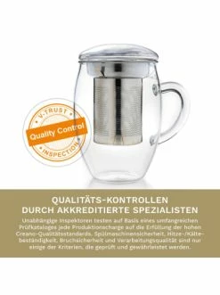 Beste Bewertungen von ✔️ Kaffee- & Teegeschirr Creano Teeglas "all-in-one" Mit Edelstahlfilter - 400ml Günstig Kaufen 💯 13 Beste Bewertungen von ✔️ Kaffee- & Teegeschirr Creano Teeglas "all-in-one" Mit Edelstahlfilter - 400ml Günstig Kaufen 💯 -Günstiges Creano Geschäft creano teeglas all in one mit edelstahlfilter 400ml 4