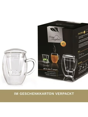Top 10 ⌛ Kaffee- & Teegeschirr Creano Teeglas "all-in-one" Mit Glasfilter - 400ml Günstig Kaufen 🤩 6 Top 10 ⌛ Kaffee- & Teegeschirr Creano Teeglas "all-in-one" Mit Glasfilter - 400ml Günstig Kaufen 🤩 - Image 4