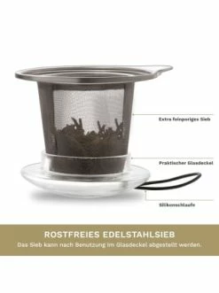 Budget ⌛ Kaffee- & Teegeschirr Creano TeeGlas "Jumbo" - 450ml Günstig Kaufen 🤩 -Günstiges Creano Geschäft creano teeglas jumbo 450ml 2