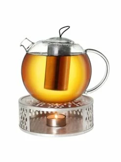 Bestes Angebot 🧨 Kaffee- & Teegeschirr Creano Teekanne 1.5l "Jumbo" Mit Edelstahlsieb Und 1x Edelstahl-Stövchen Günstig Kaufen 🛒