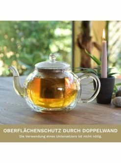 Angebote 🥰 Kaffee- & Teegeschirr Creano Teekanne „Doppelwand Flach 1,2L“ Aus Hitzebeständigem Glas Günstig Kaufen ❤️ -Günstiges Creano Geschäft creano teekanne doppelwand flach 1 2l aus hitzebestandigem glas 1