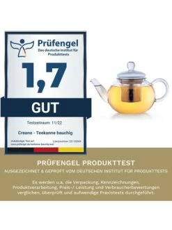 Beste Bewertungen von ✔️ Kaffee- & Teegeschirr Creano Teekanne "flach 0,8L" Aus Hitzebeständigem Glas Günstig Kaufen 🎉 -Günstiges Creano Geschäft creano teekanne flach 0 8l aus hitzebestandigem glas 4