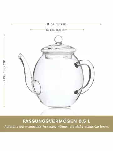 Top 10 🛒 Kaffee- & Teegeschirr Creano Teekanne "hoch 0,5L" Aus Hitzebeständigem Glas Günstig Kaufen 🤩 7 Top 10 🛒 Kaffee- & Teegeschirr Creano Teekanne "hoch 0,5L" Aus Hitzebeständigem Glas Günstig Kaufen 🤩 - Image 5