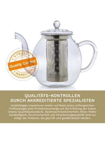 Am billigsten 🔔 Kaffee- & Teegeschirr Creano Teekanne "hoch 1,5L" Aus Hitzebeständigem Glas Günstig Kaufen 🌟 6 Am billigsten 🔔 Kaffee- & Teegeschirr Creano Teekanne "hoch 1,5L" Aus Hitzebeständigem Glas Günstig Kaufen 🌟 - Image 4