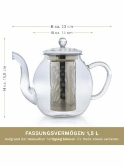 Am billigsten 🔔 Kaffee- & Teegeschirr Creano Teekanne "hoch 1,5L" Aus Hitzebeständigem Glas Günstig Kaufen 🌟 14 Am billigsten 🔔 Kaffee- & Teegeschirr Creano Teekanne "hoch 1,5L" Aus Hitzebeständigem Glas Günstig Kaufen 🌟 -Günstiges Creano Geschäft creano teekanne hoch 1 5l aus hitzebestandigem glas 5