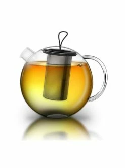 Coupon 🔥 Kaffee- & Teegeschirr Creano Teekanne "Jumbo 2,0L" Aus Hitzebeständigem Glas Günstig Kaufen 🎁