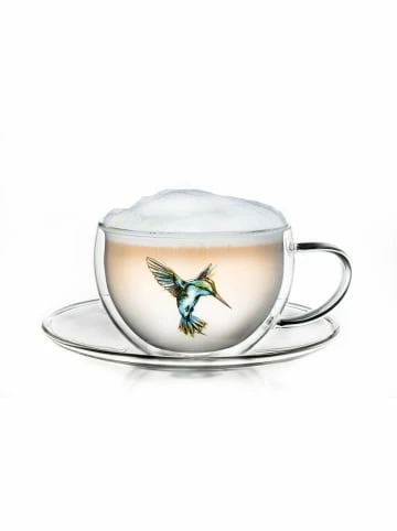 Schlussverkauf 🔥 Gläser Creano Thermo-Tasse "Hummi" Mit Untersetzer In Blau - 250ml Günstig Kaufen 🧨 4 Schlussverkauf 🔥 Gläser Creano Thermo-Tasse "Hummi" Mit Untersetzer In Blau - 250ml Günstig Kaufen 🧨 - Image 2